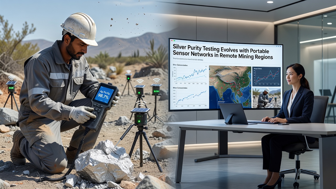 Silver Purity Testing Evolves with Portable Sensor Networks in Remote Mining Regions